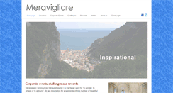 Desktop Screenshot of meravigliare.com